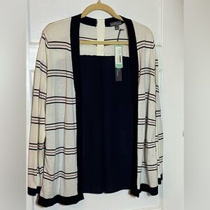 Striped Black and White Women's Sweater